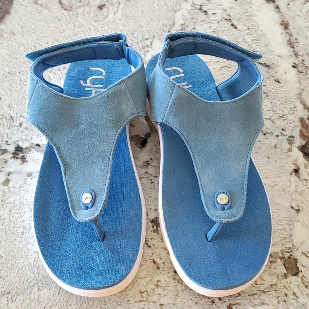 Ryka Blue Margo Sandals Size 7 - Picture 8 of 14